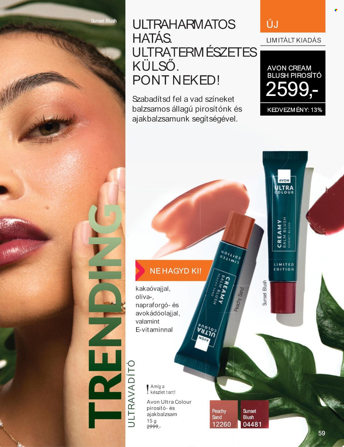 Avon akciós újságok - 2025.08.01 - 2025.08.31. Oldal 59