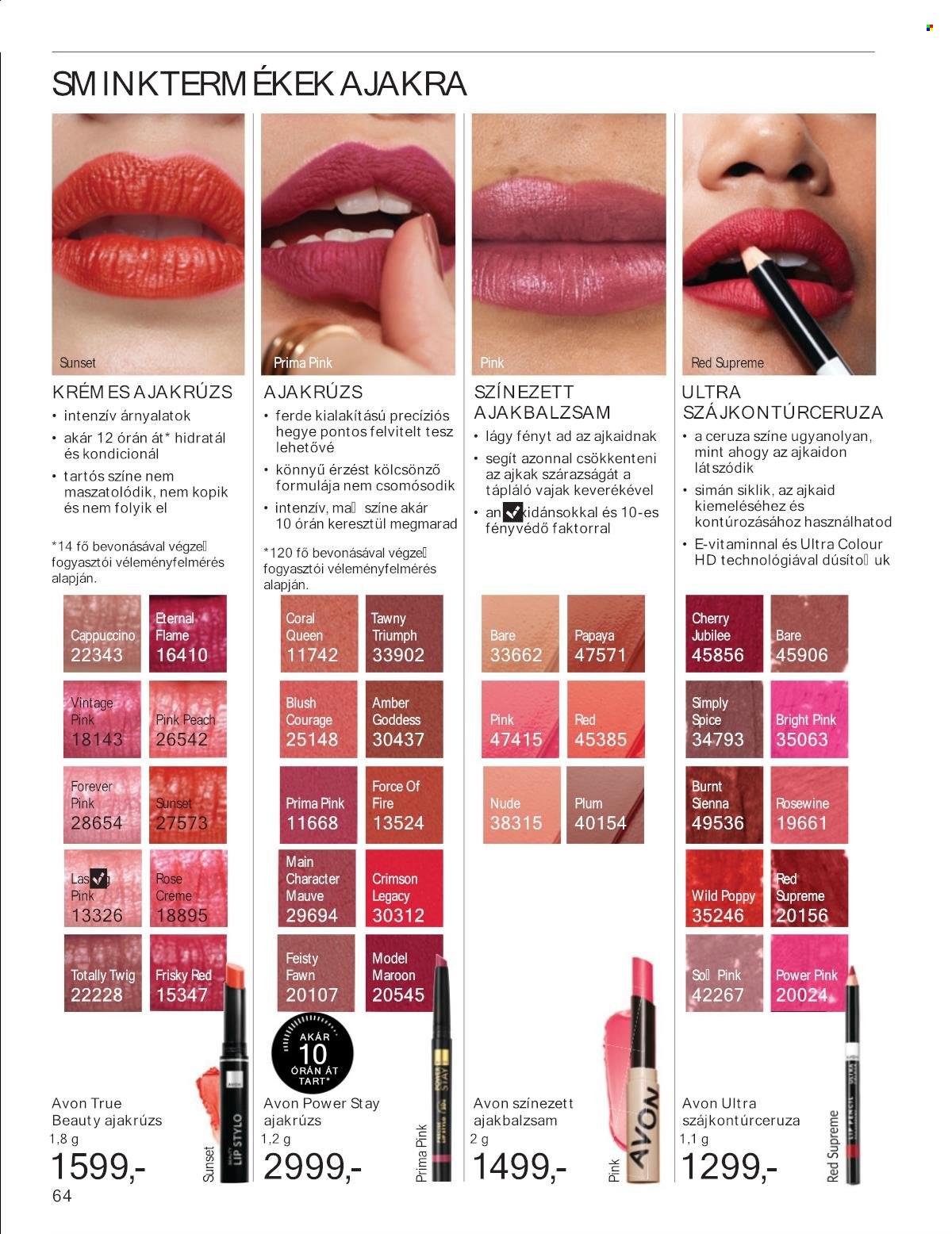 Avon akciós újságok - 2025.08.01 - 2025.08.31. Oldal 64