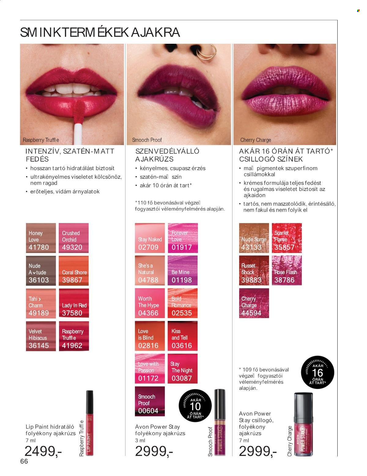 Avon akciós újságok - 2025.08.01 - 2025.08.31. Oldal 66