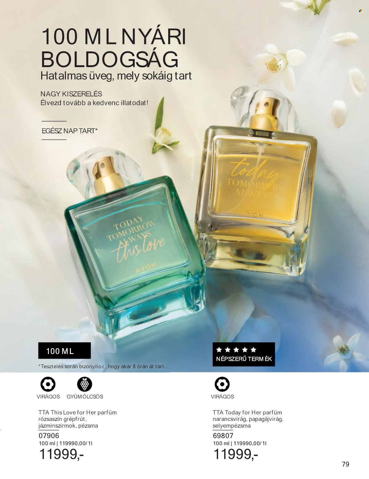 Avon akciós újságok - 2025.08.01 - 2025.08.31. Oldal 79