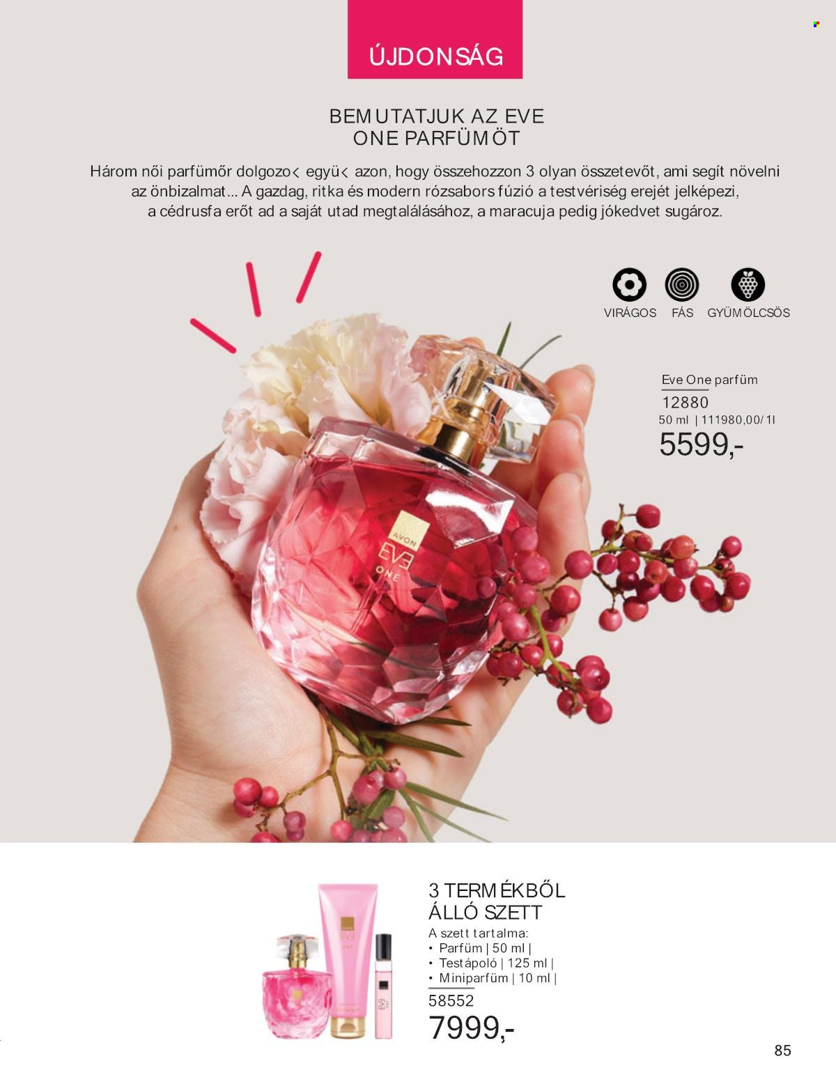 Avon akciós újságok - 2025.08.01 - 2025.08.31. Oldal 85