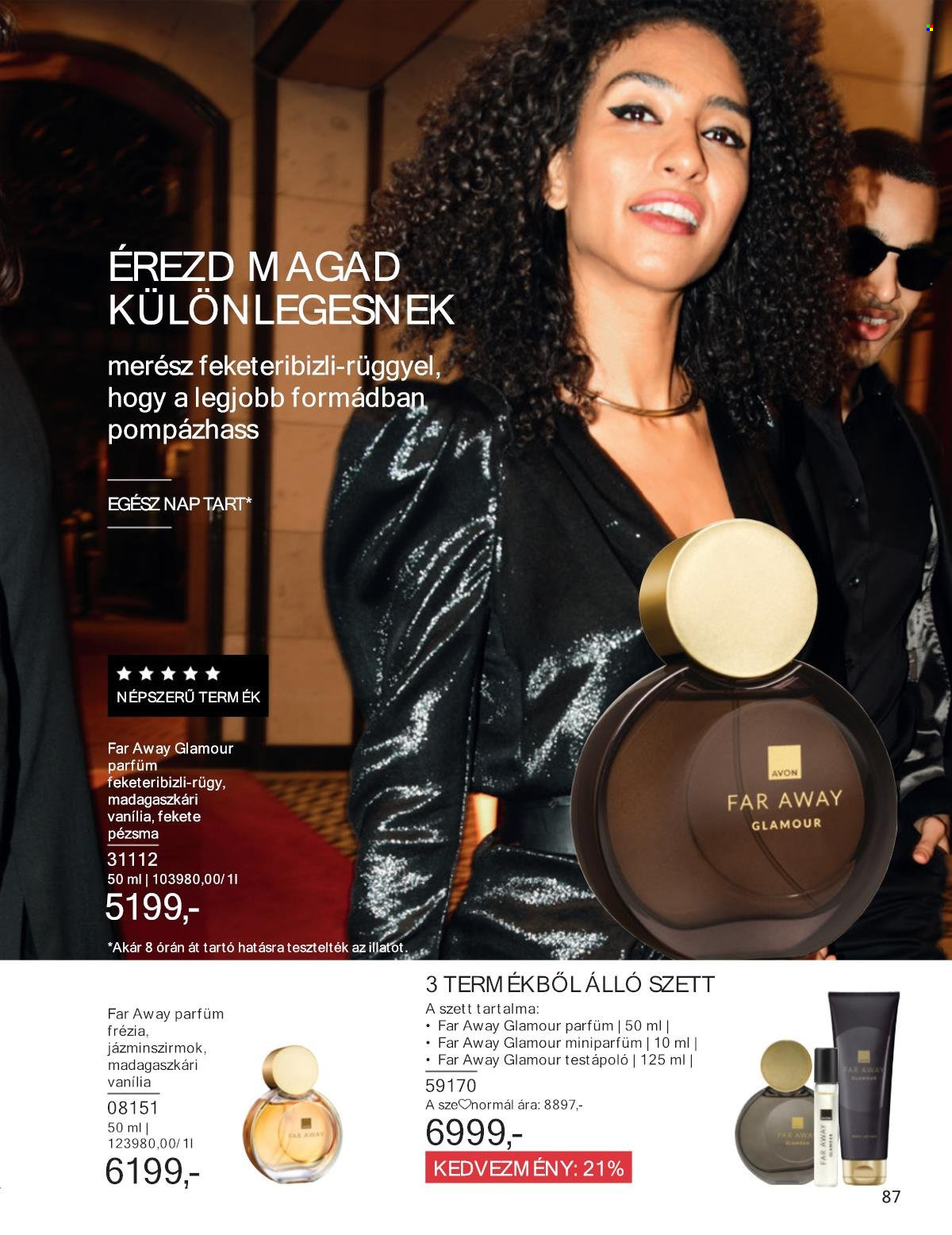 Avon akciós újságok - 2025.08.01 - 2025.08.31. Oldal 87