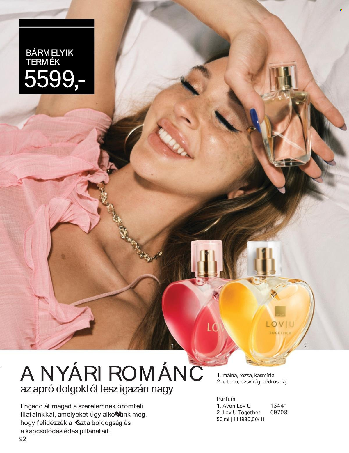Avon akciós újságok - 2025.08.01 - 2025.08.31. Oldal 92
