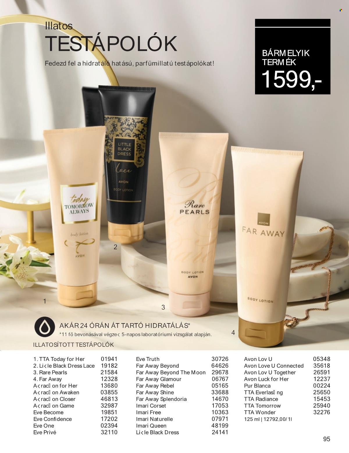 Avon akciós újságok - 2025.08.01 - 2025.08.31. Oldal 95
