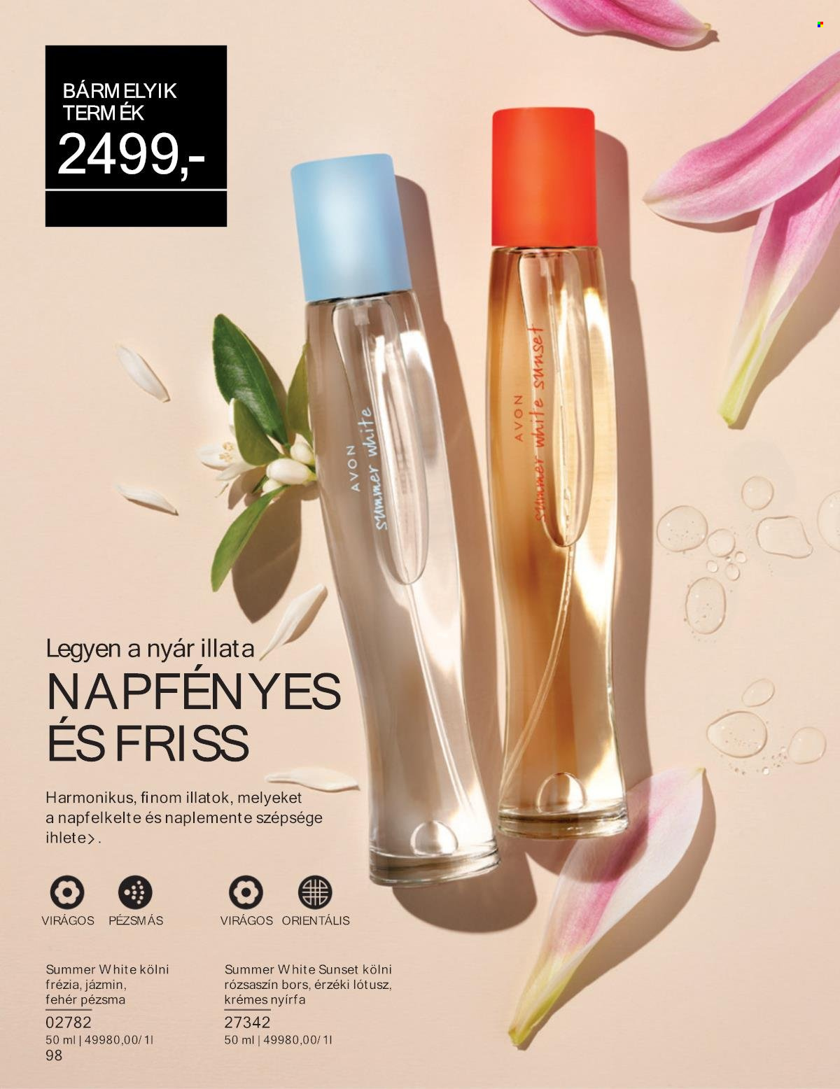 Avon akciós újságok - 2025.08.01 - 2025.08.31. Oldal 98