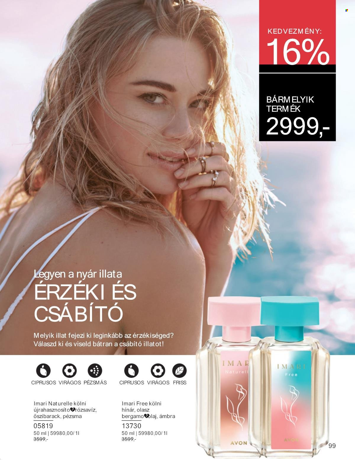 Avon akciós újságok - 2025.08.01 - 2025.08.31. Oldal 99