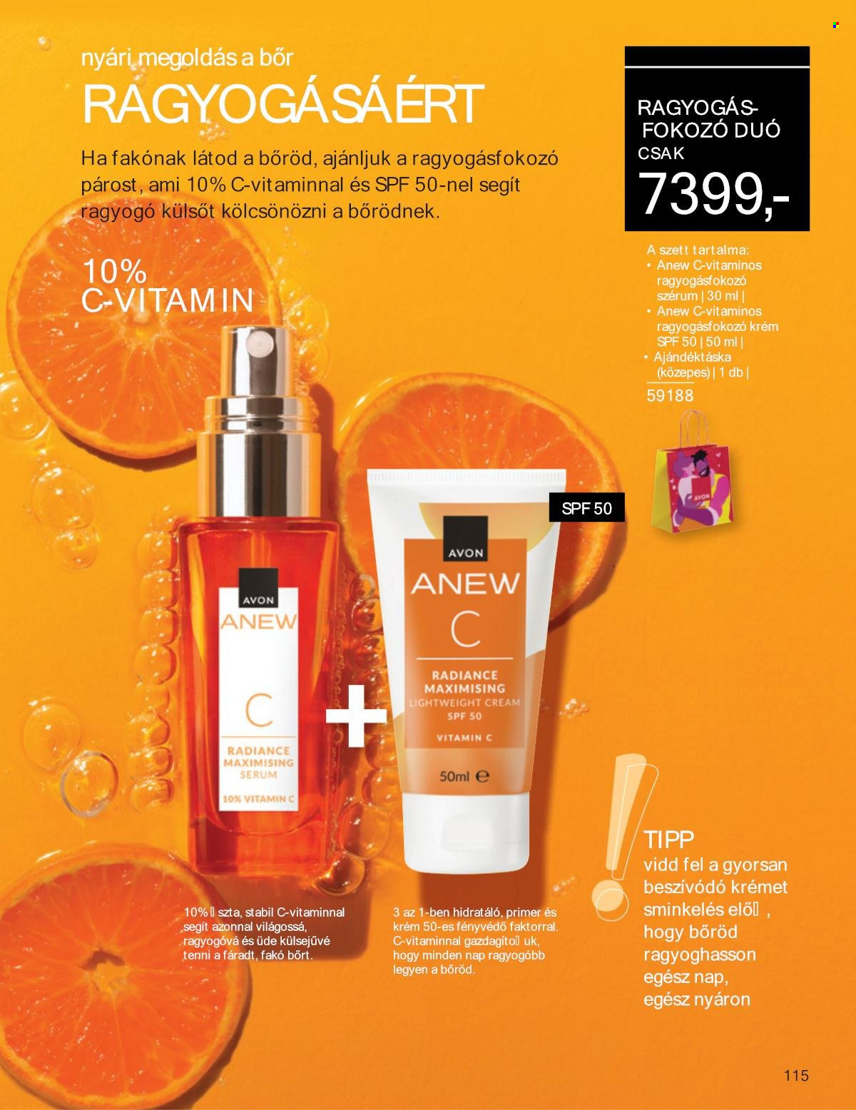Avon akciós újságok - 2025.08.01 - 2025.08.31. Oldal 114