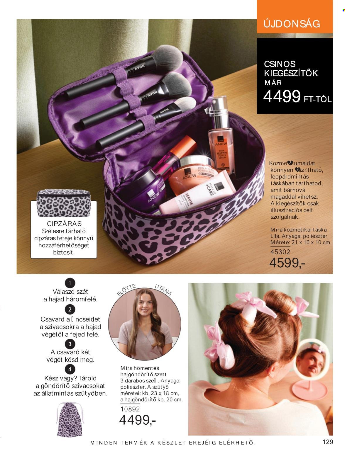 Avon akciós újságok - 2025.08.01 - 2025.08.31. Oldal 128