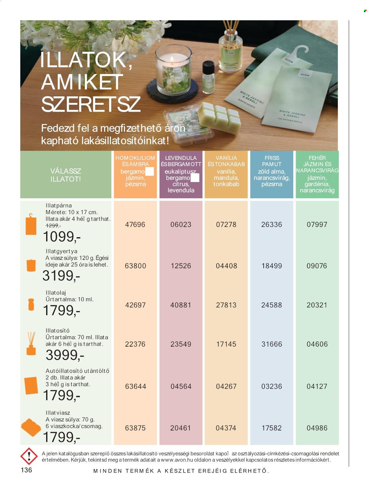 Avon akciós újságok - 2025.08.01 - 2025.08.31. Oldal 135