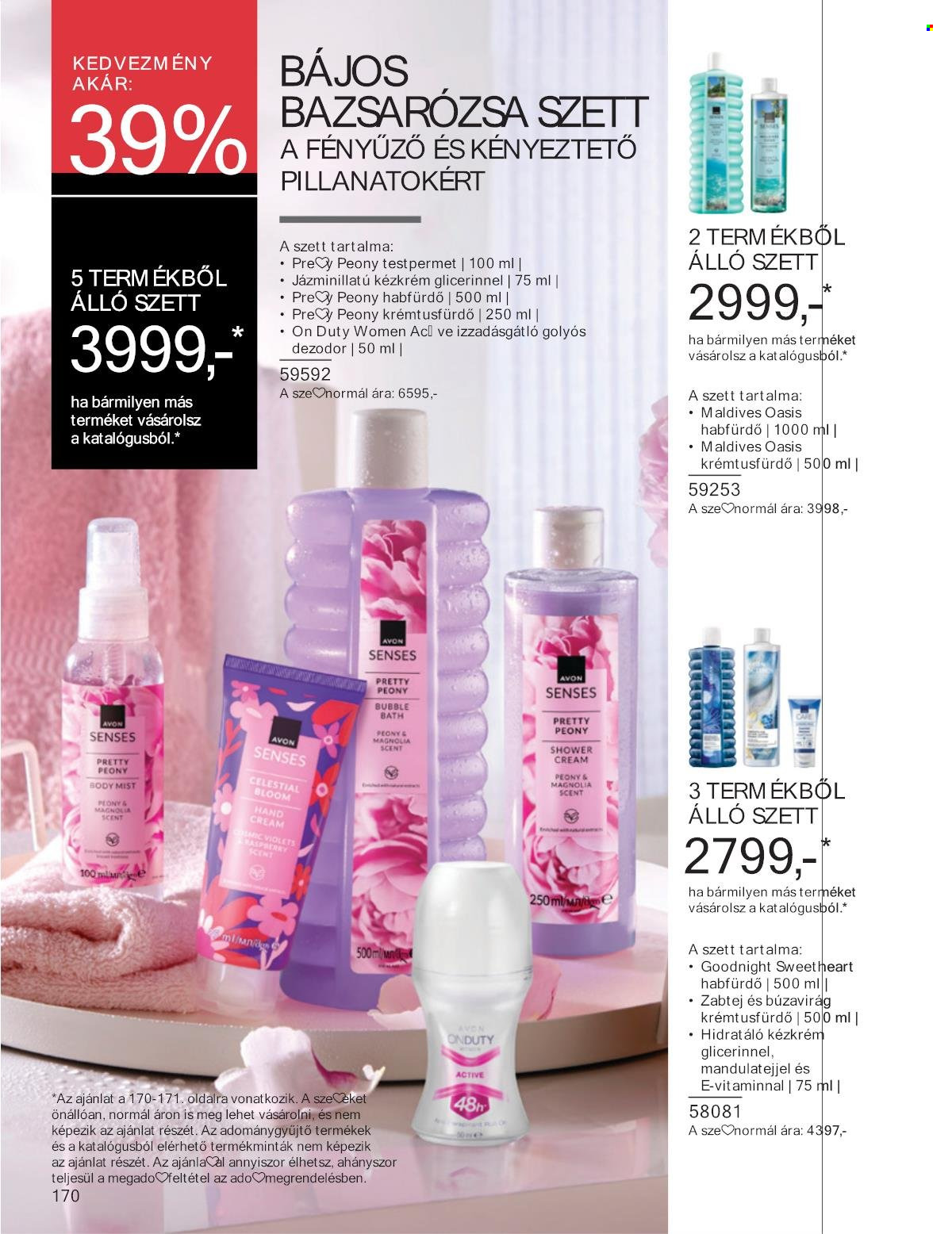 Avon akciós újságok - 2025.08.01 - 2025.08.31. Oldal 169