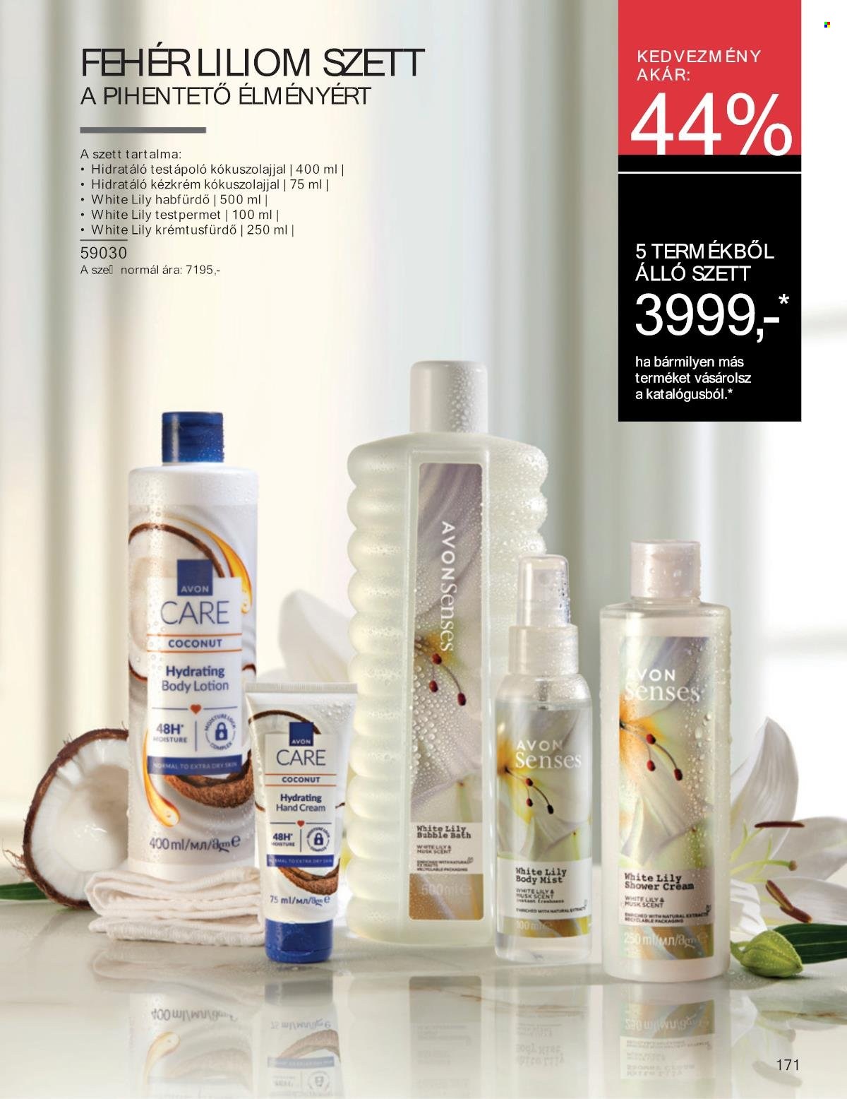 Avon akciós újságok - 2025.08.01 - 2025.08.31. Oldal 170