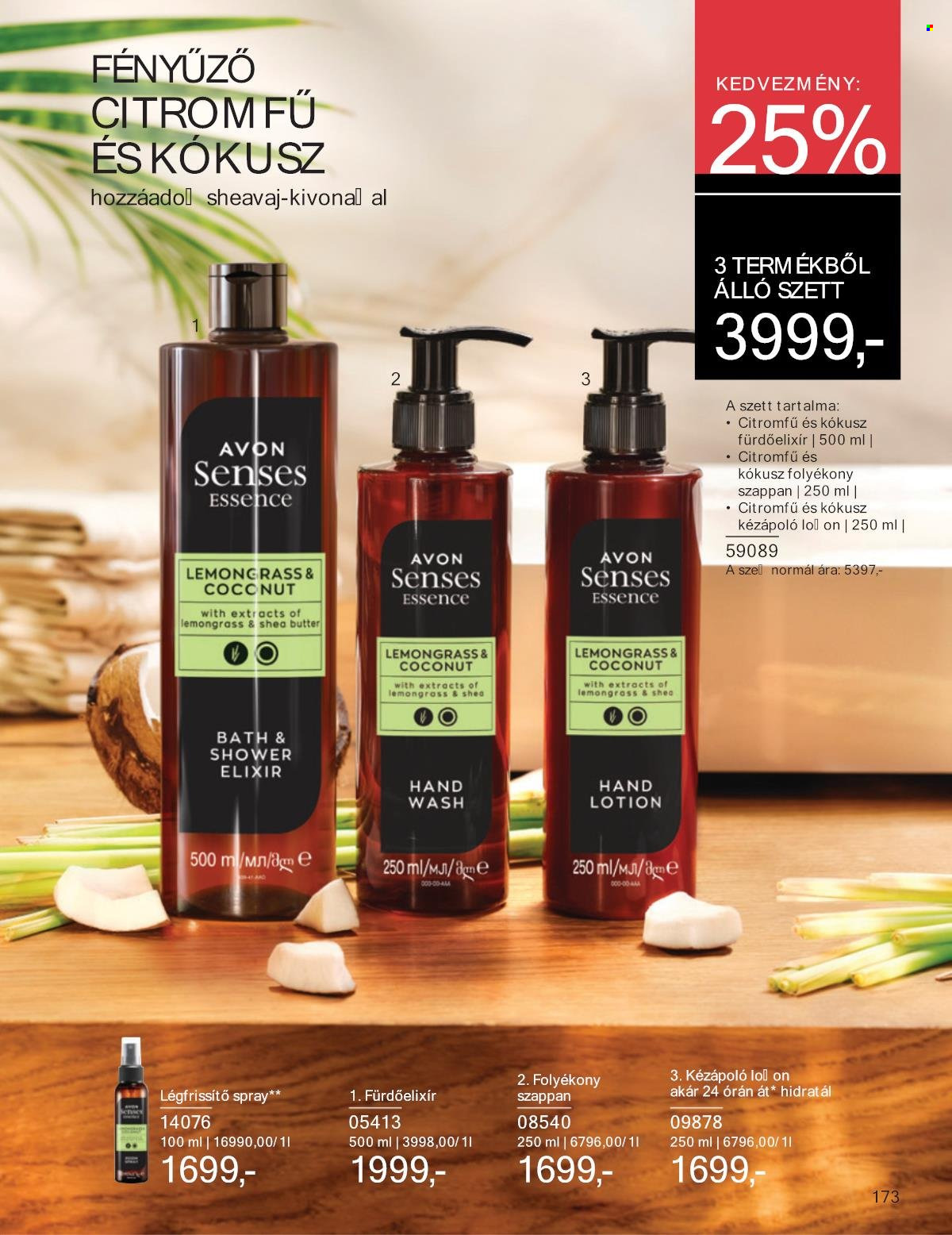 Avon akciós újságok - 2025.08.01 - 2025.08.31. Oldal 172