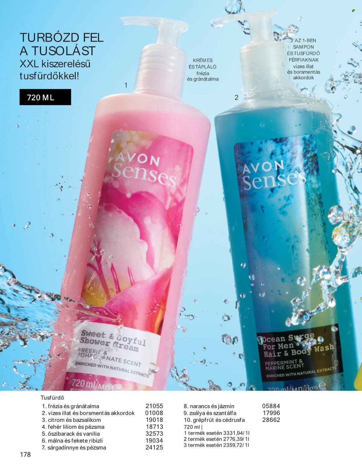 Avon akciós újságok - 2025.08.01 - 2025.08.31. Oldal 177
