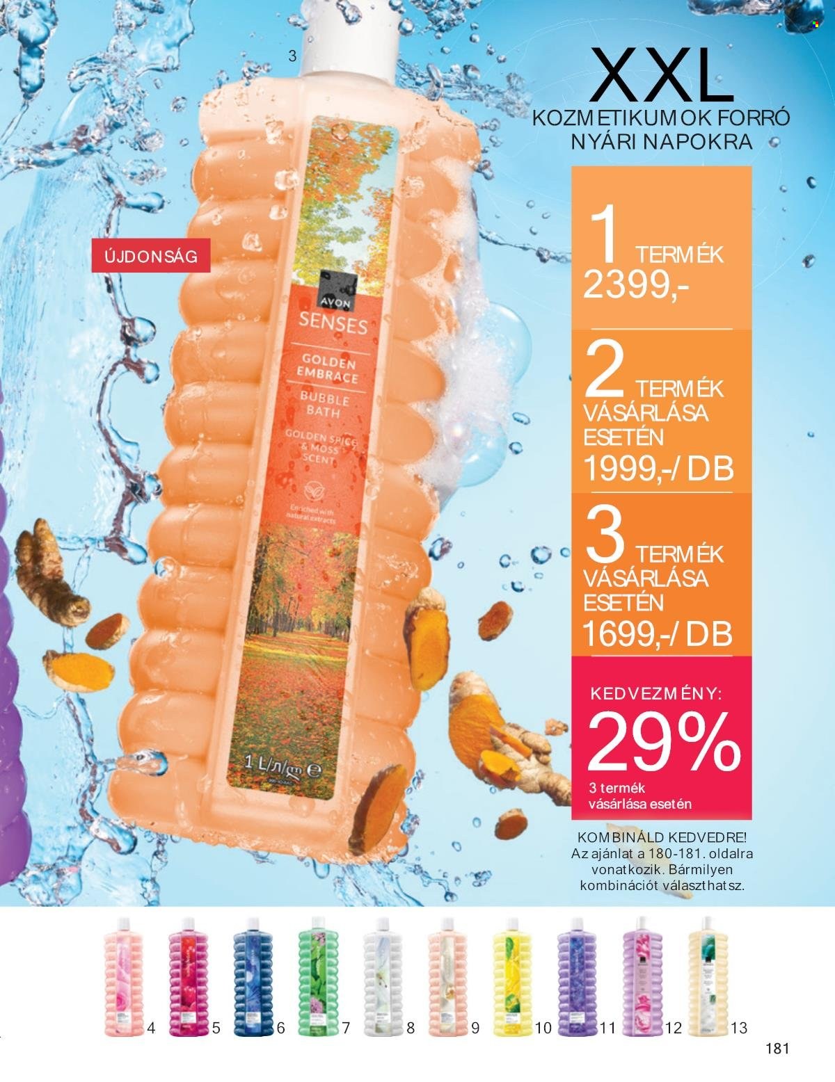 Avon akciós újságok - 2025.08.01 - 2025.08.31. Oldal 180