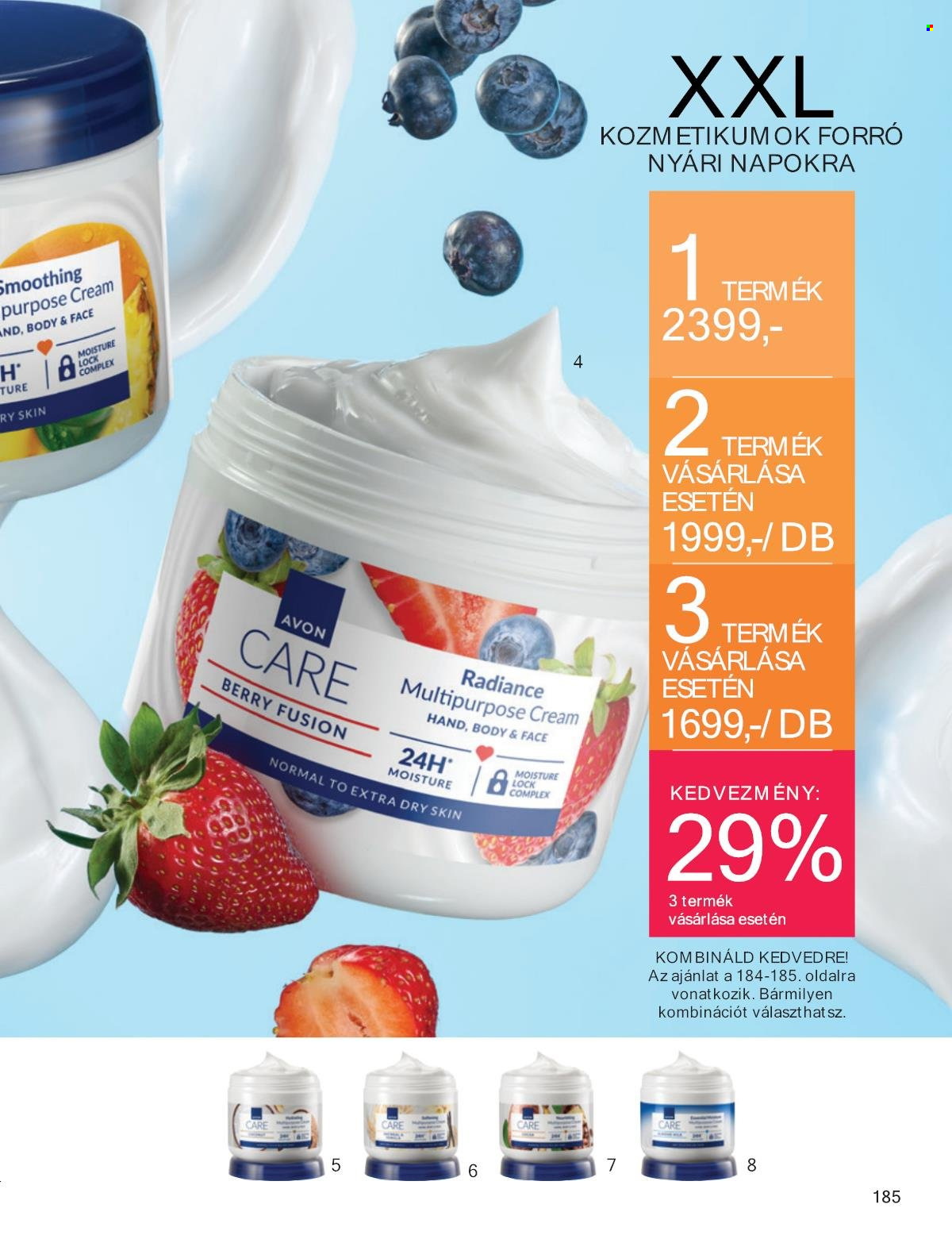 Avon akciós újságok - 2025.08.01 - 2025.08.31. Oldal 184