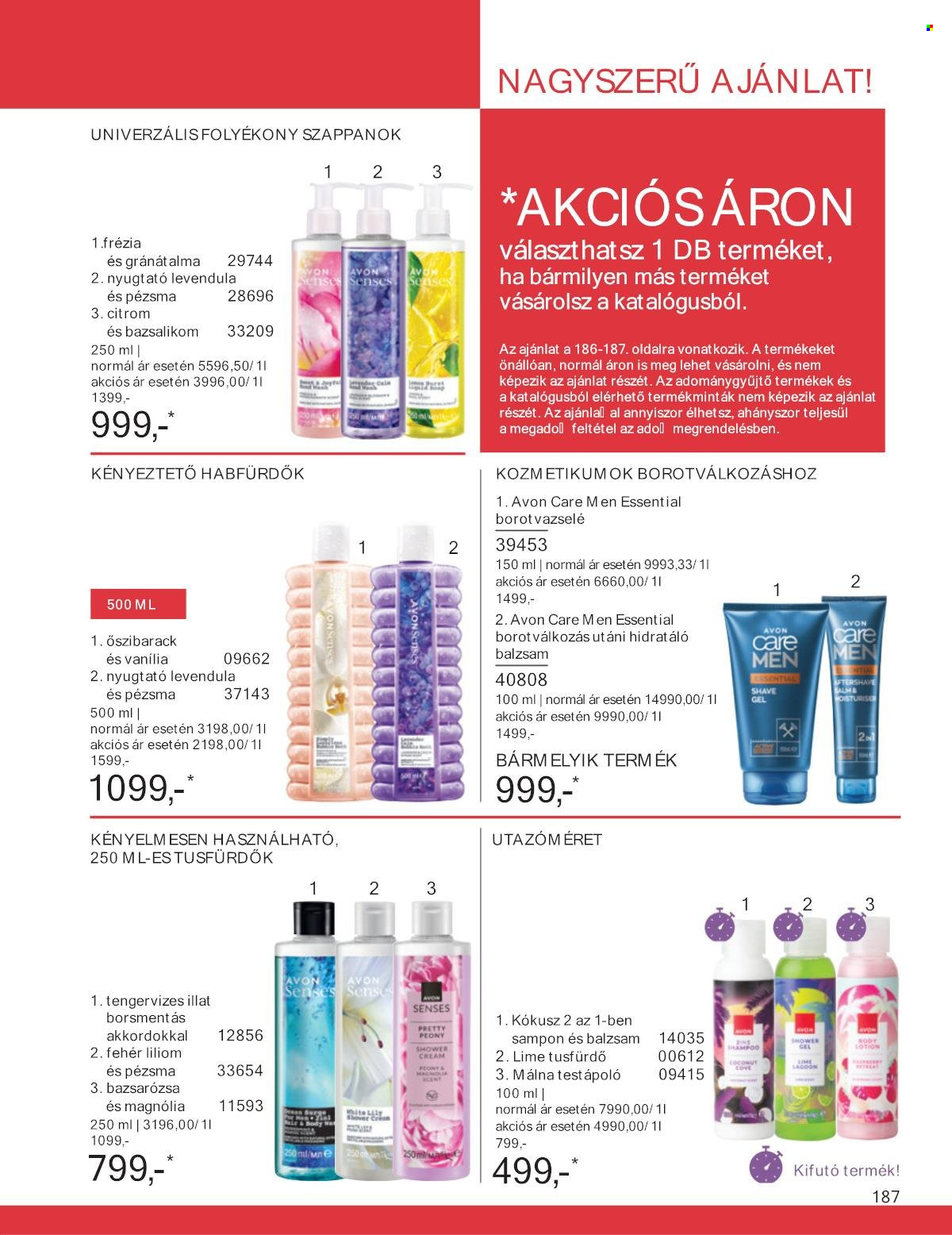 Avon akciós újságok - 2025.08.01 - 2025.08.31. Oldal 186