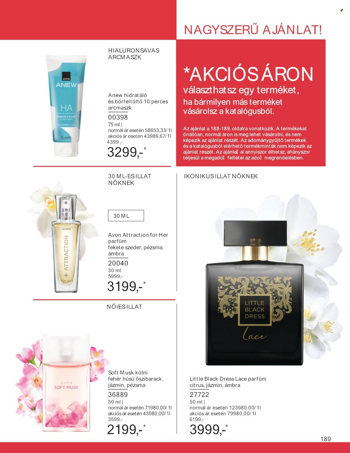 Avon akciós újságok - 2025.08.01 - 2025.08.31. Oldal 188