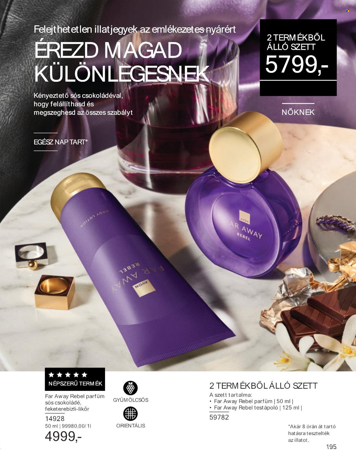 Avon akciós újságok - 2025.08.01 - 2025.08.31. Oldal 194