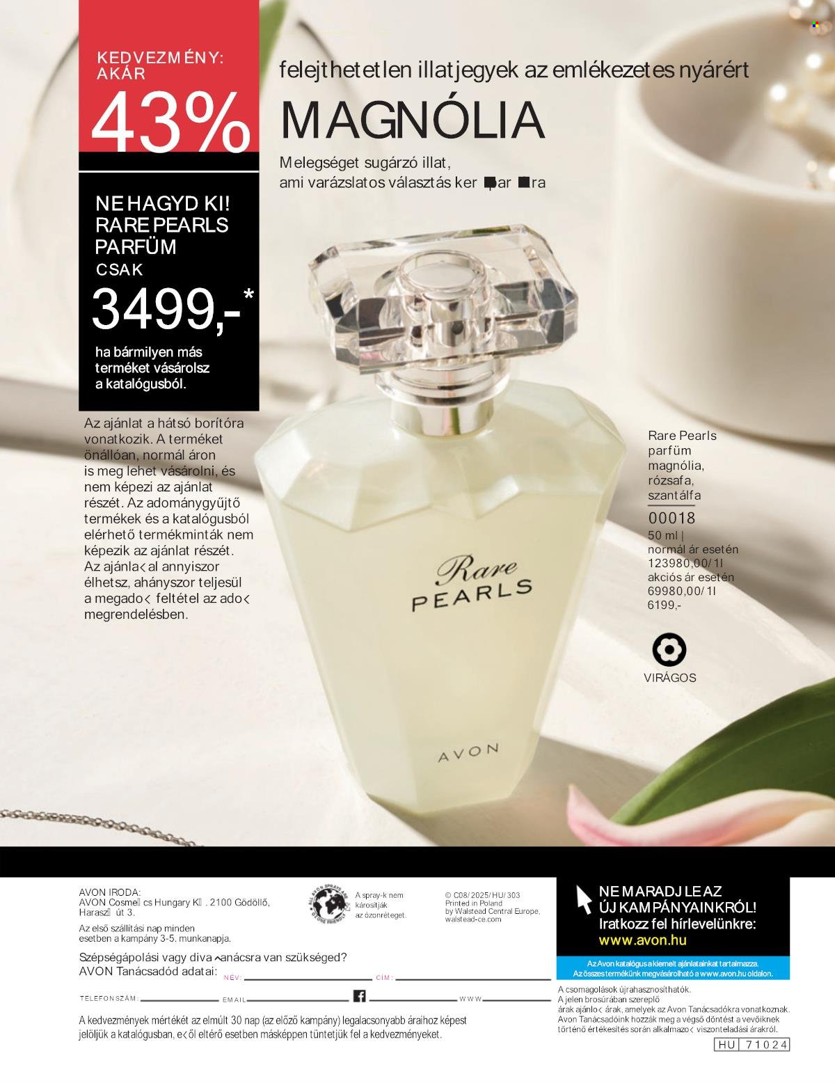 Avon akciós újságok - 2025.08.01 - 2025.08.31. Oldal 195