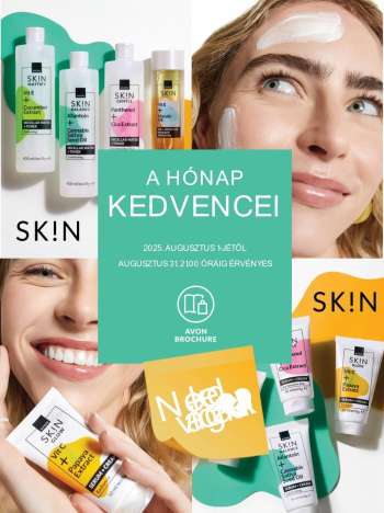 Újság Avon - 2025.08.01 - 2025.08.31.