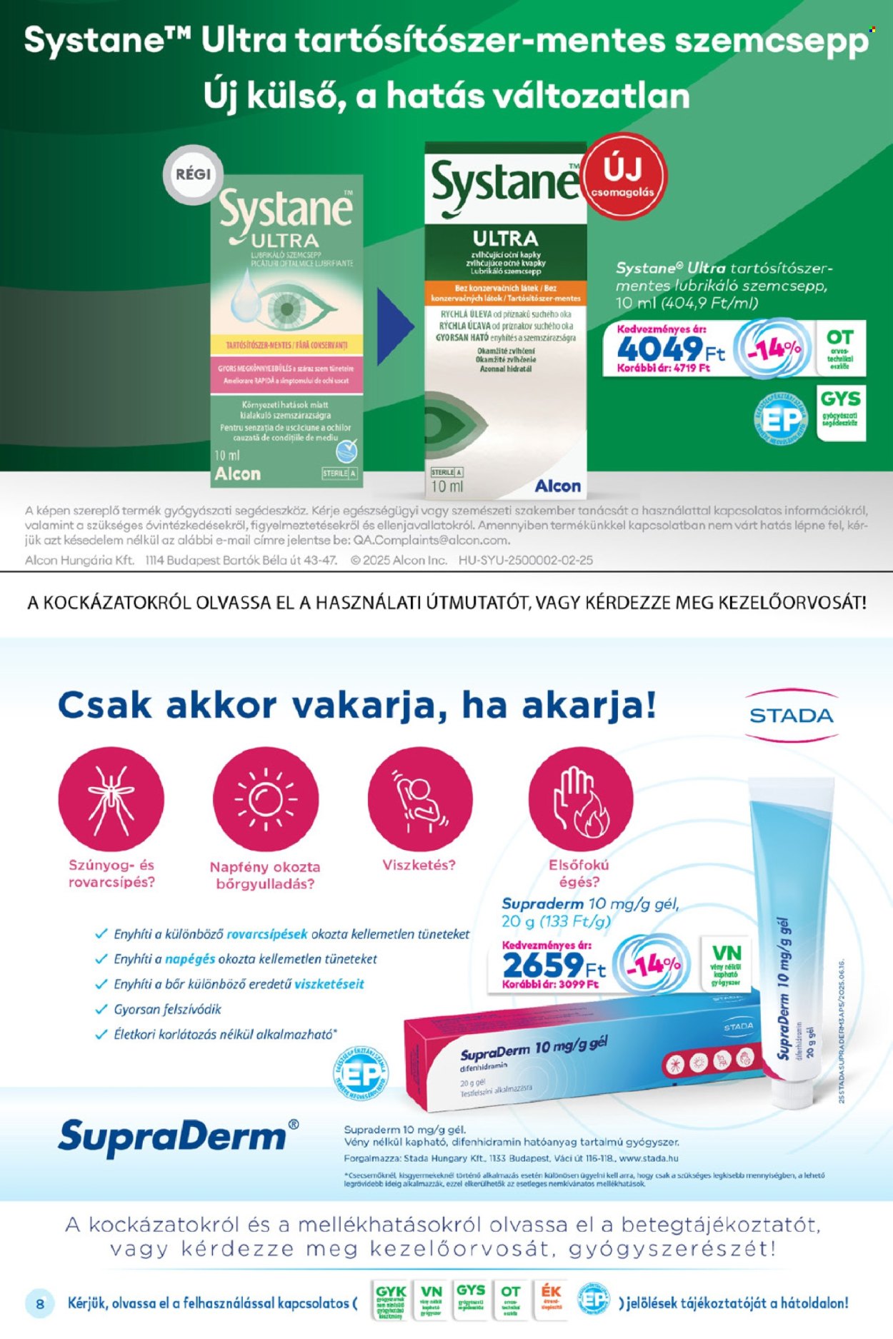 Gyöngy Patikák akciós újságok - 2025.08.01 - 2025.08.31. Oldal 8