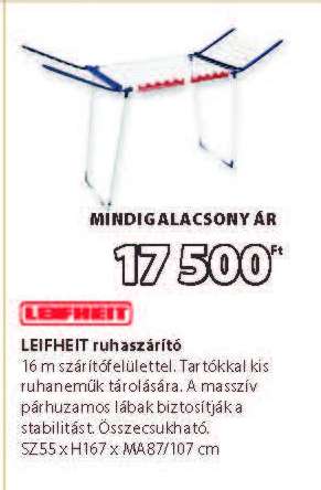 LEIFHEIT RUHASZÁRÍTÓ