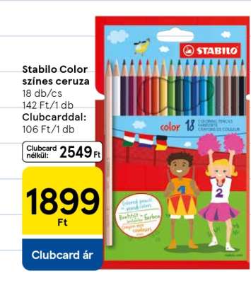 Stabilo Color színes ceruza