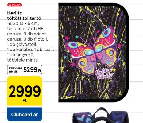 Herlitz töltött tolltartó