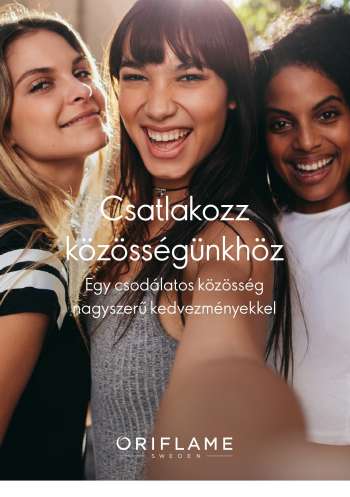 Újság Oriflame.