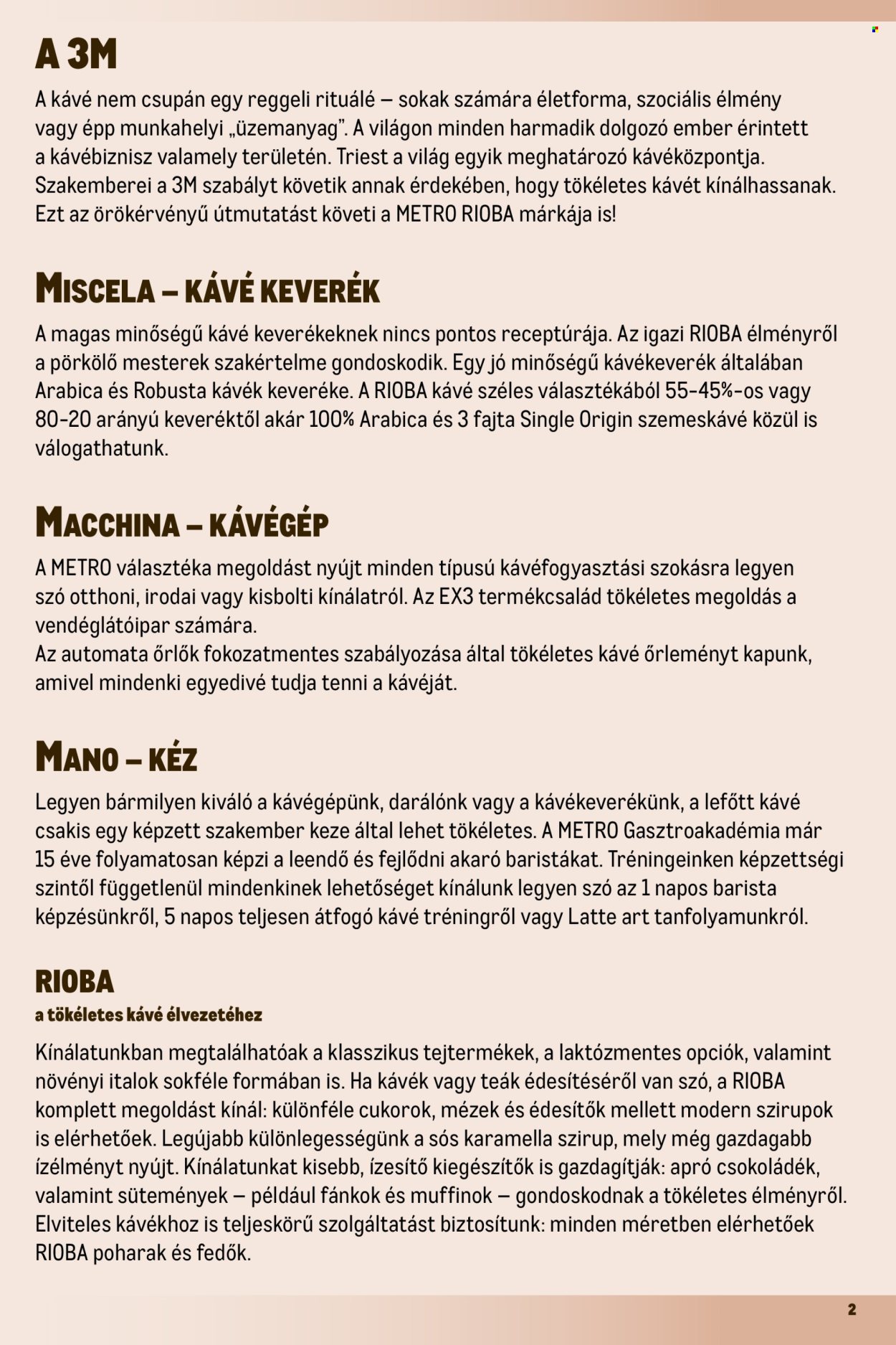 Metro akciós újságok. Oldal 2