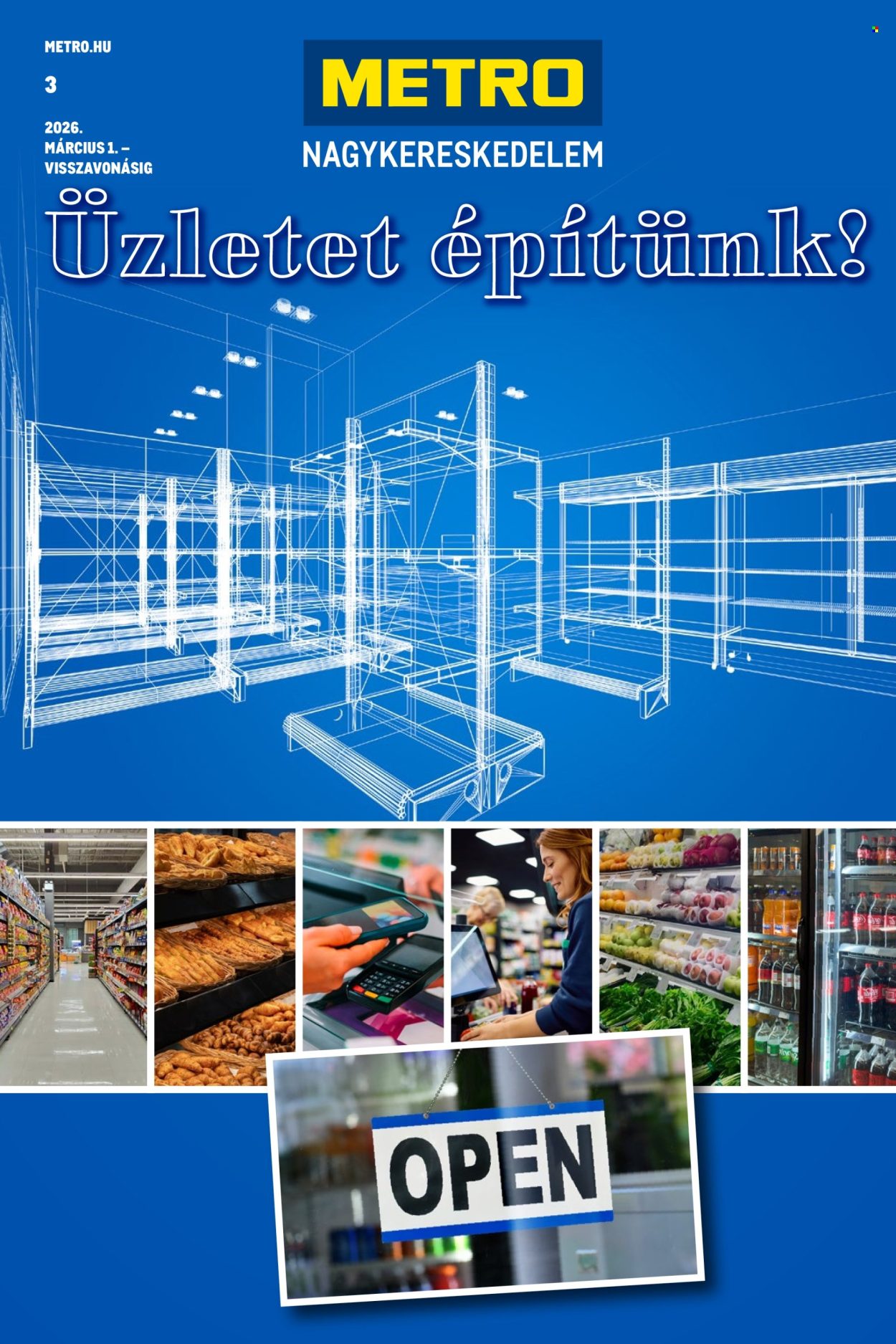 Metro akciós újságok. Oldal 1