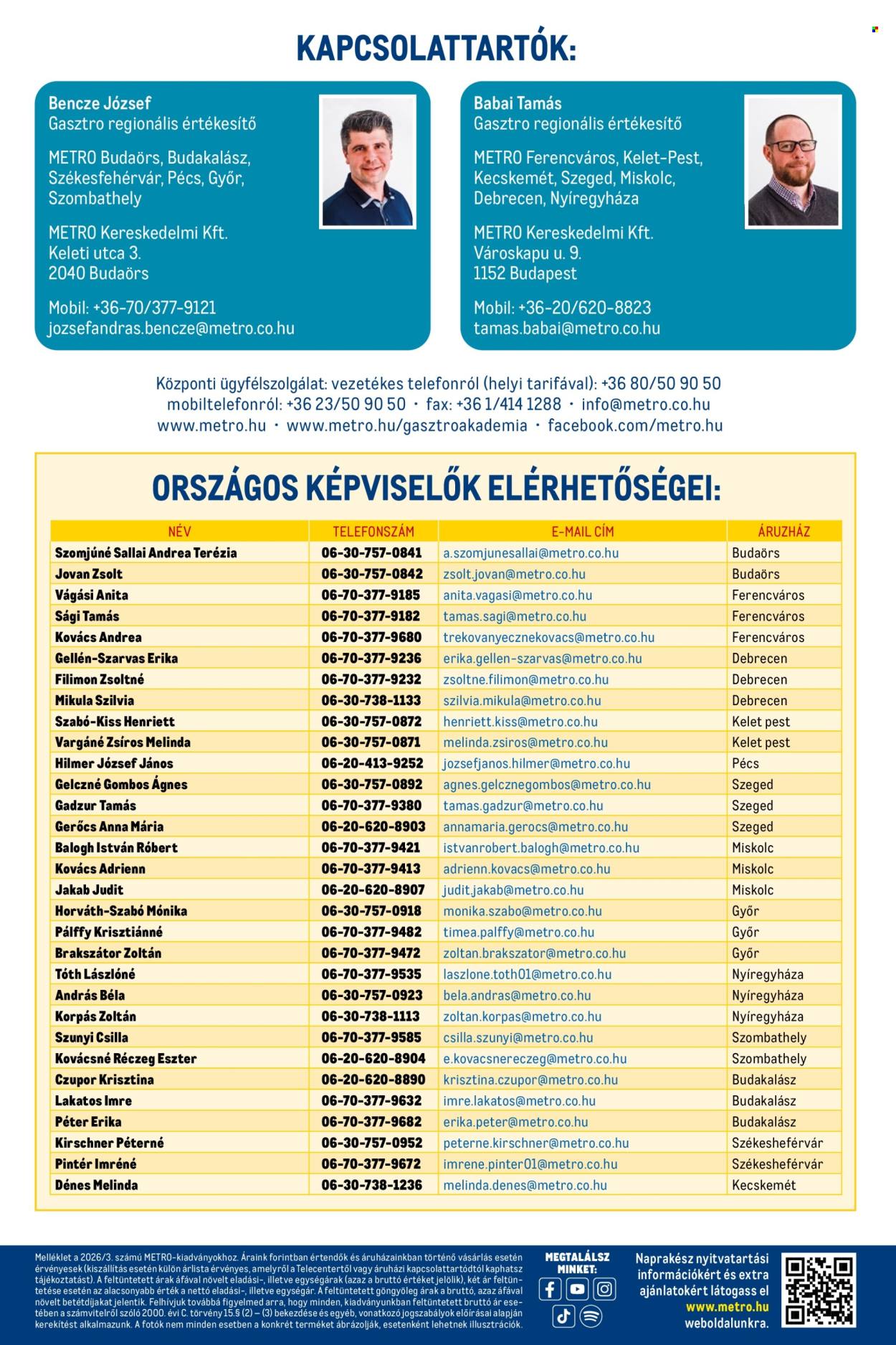 Metro akciós újságok. Oldal 14