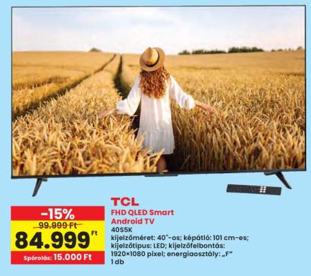 TCL FHD QLED Smart Android TV