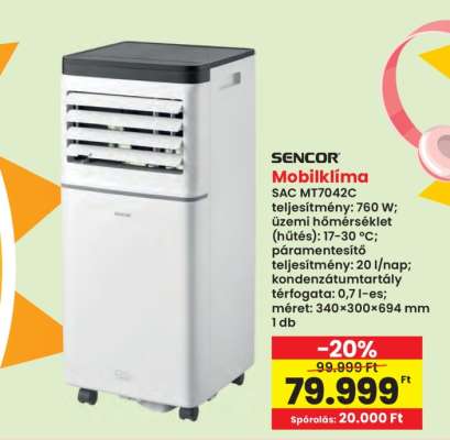 SENCOR Mobilklíma