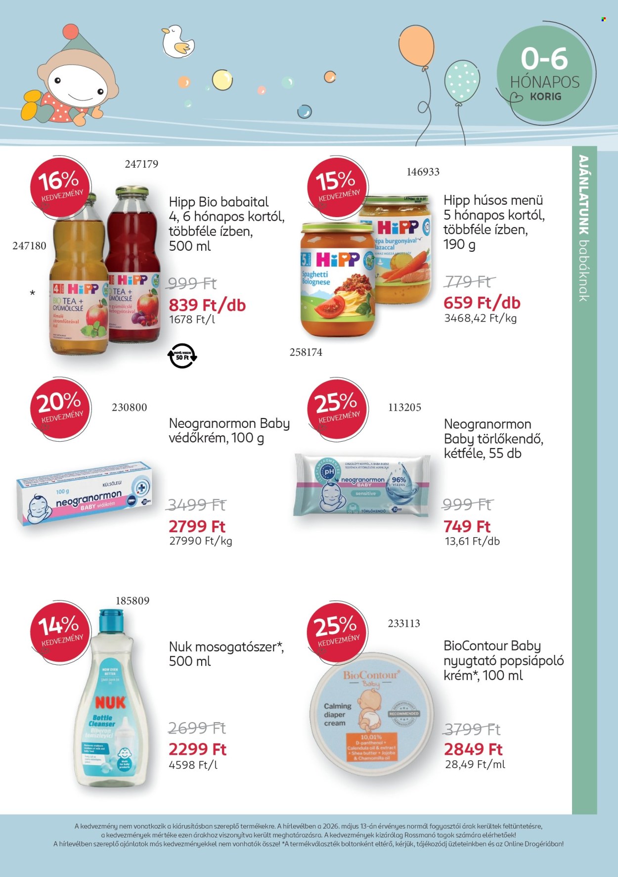 Rossmann akciós újságok - 2026.05.18 - 2026.06.14. Oldal 9