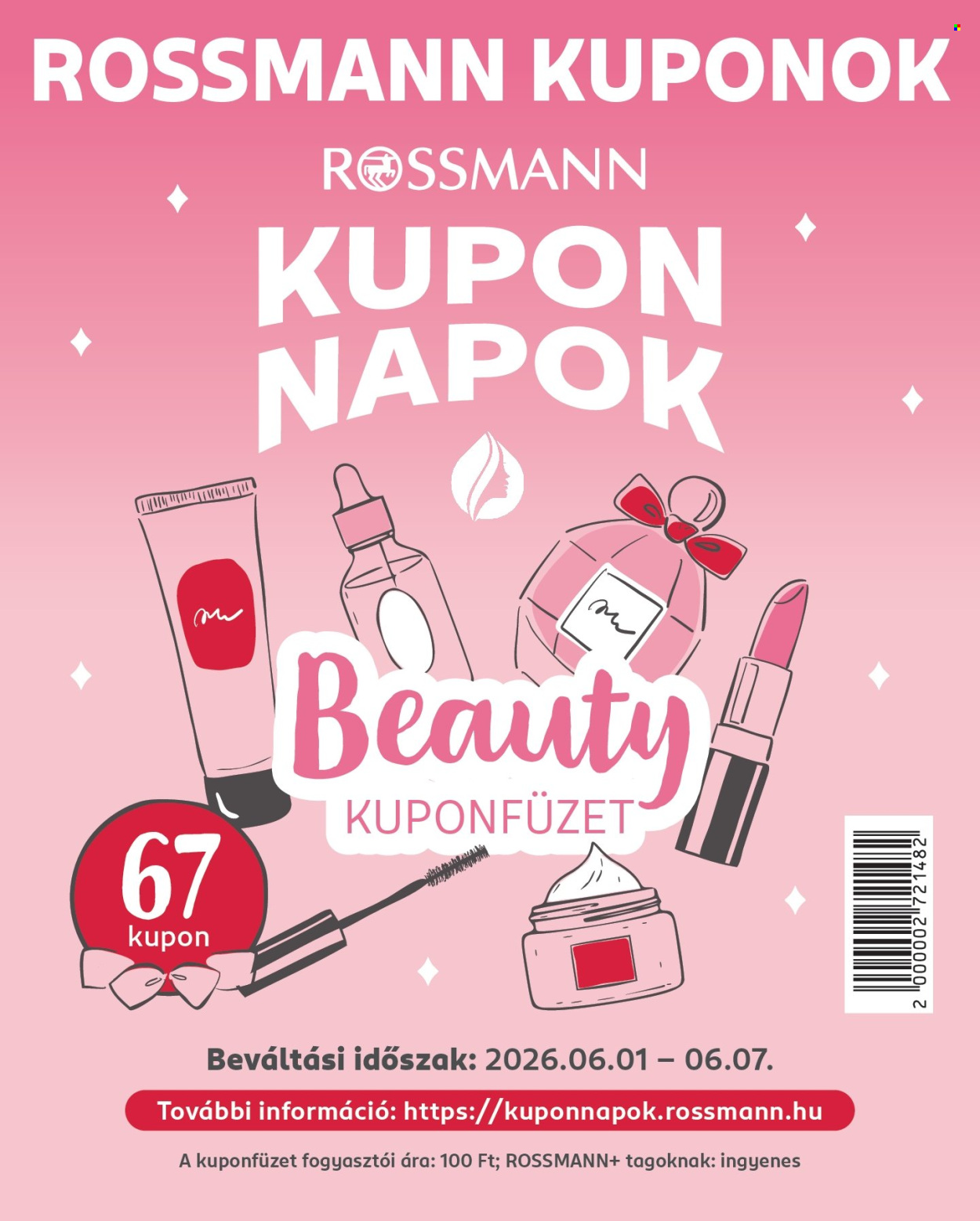 Rossmann akciós újságok - 2026.06.01 - 2026.06.07. Oldal 1