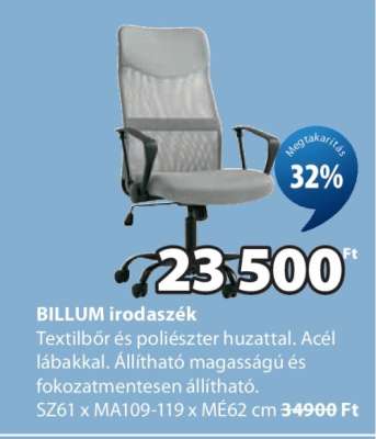 BILLUM irodaszék