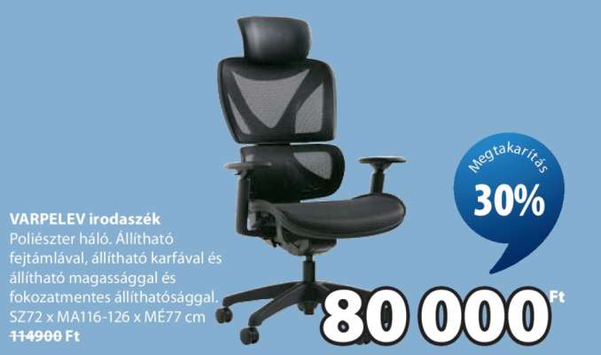 VARPELEV irodaszék