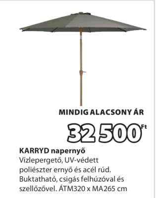 KARRYD napernyő
