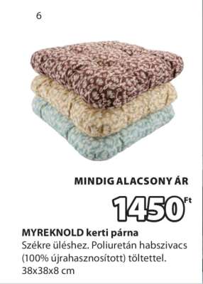 MYREKNOLD kerti párna