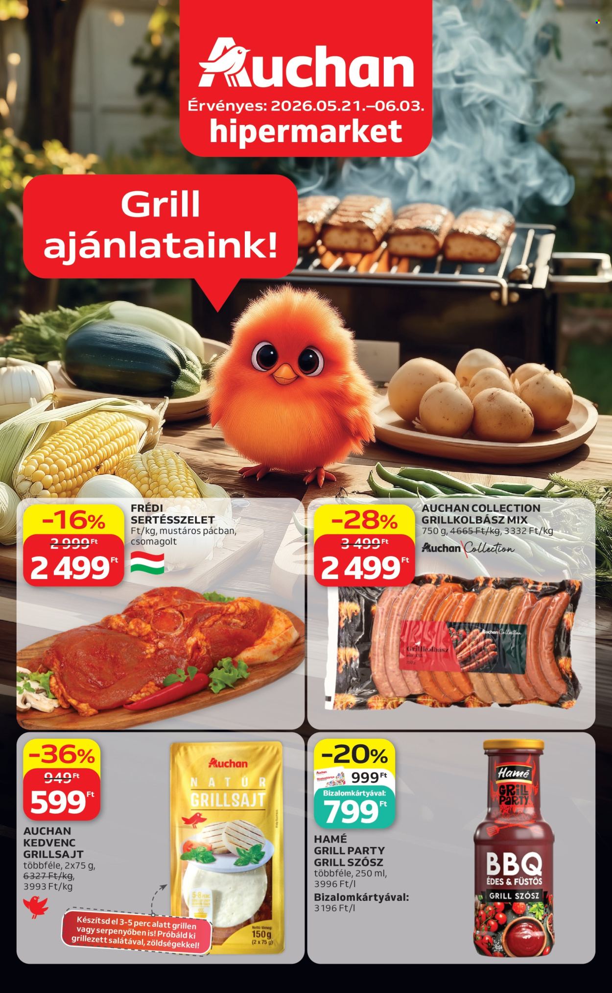 Auchan akciós újságok - 2026.05.21 - 2026.06.03. Oldal 1