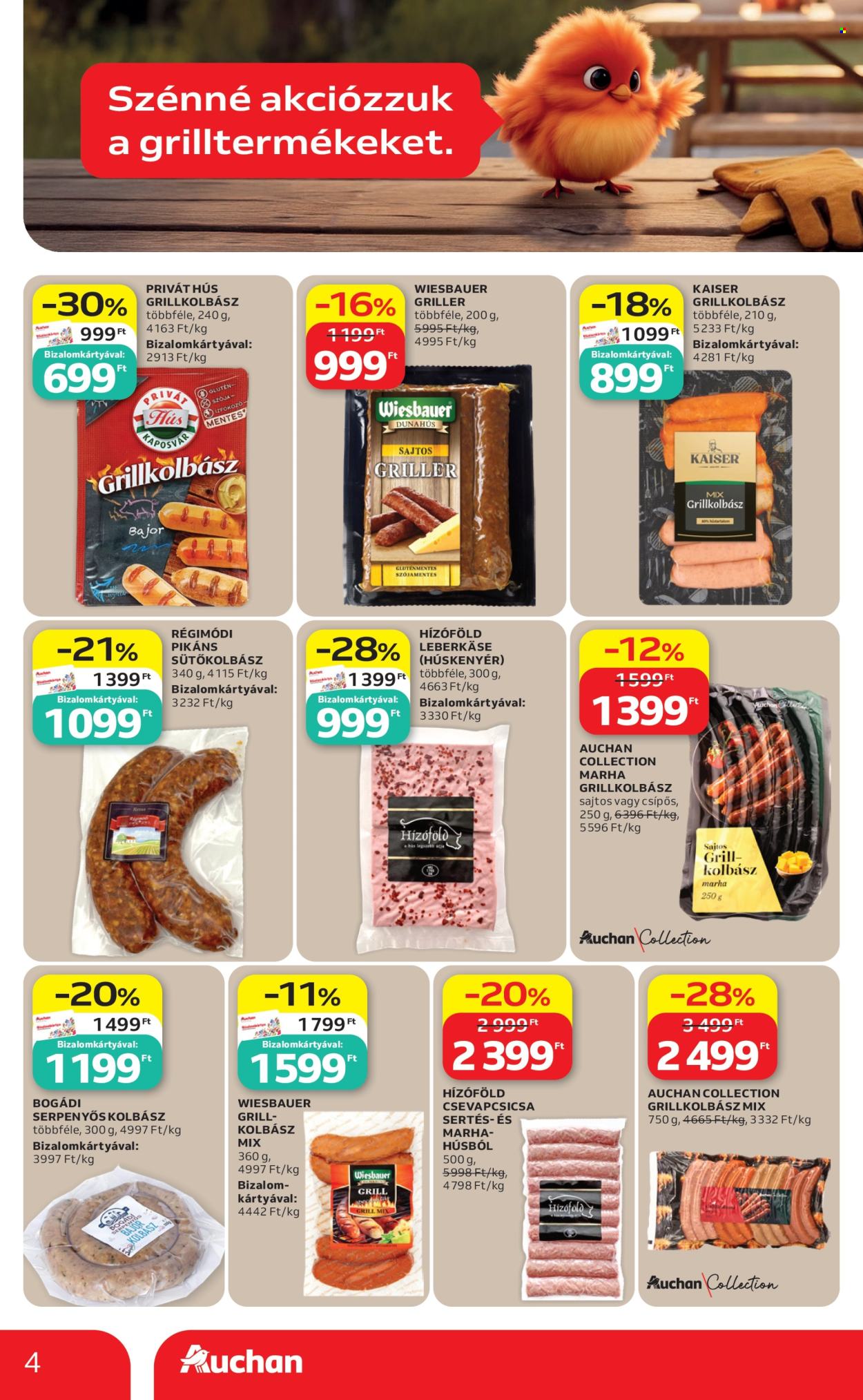 Auchan akciós újságok - 2026.05.21 - 2026.06.03. Oldal 4