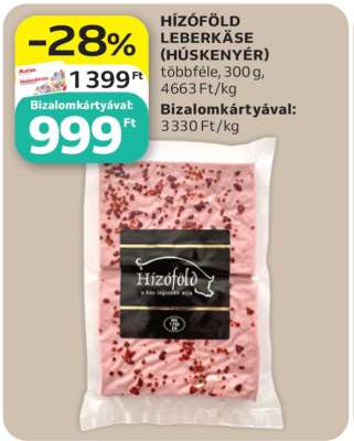 Hízóföld Leberkäse (Húskenyér)