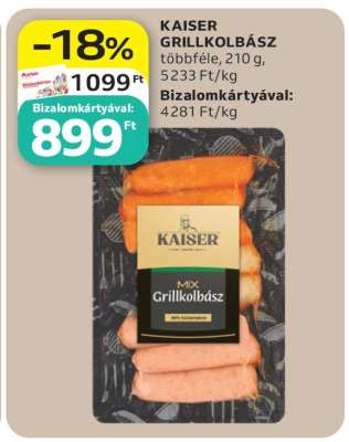 Kaiser grillkolbász