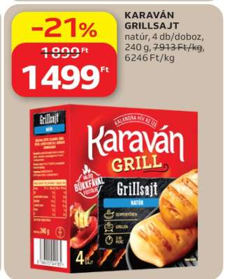 Karaván grillsajt