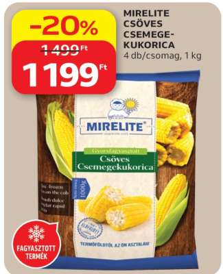 MIRELITE CSÖVES CSEMEGEKUKORICA