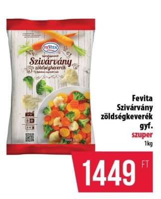 Fevita Szivárvány zöldségkeverék gyf.