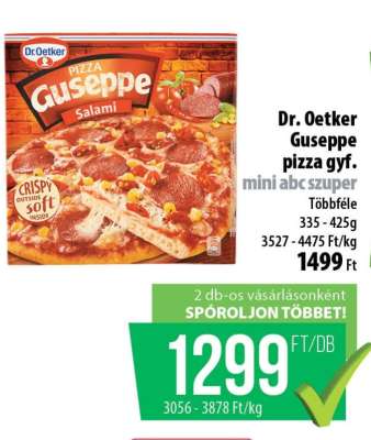 DR. OETKER Guseppe pizza