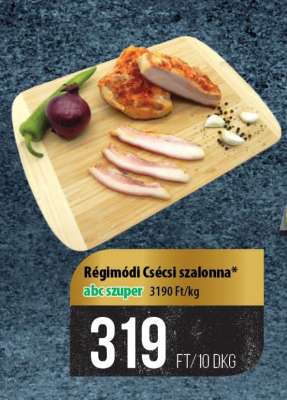 Régimódi Csécsi szalonna