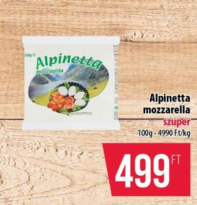 Alpinetta mozzarella